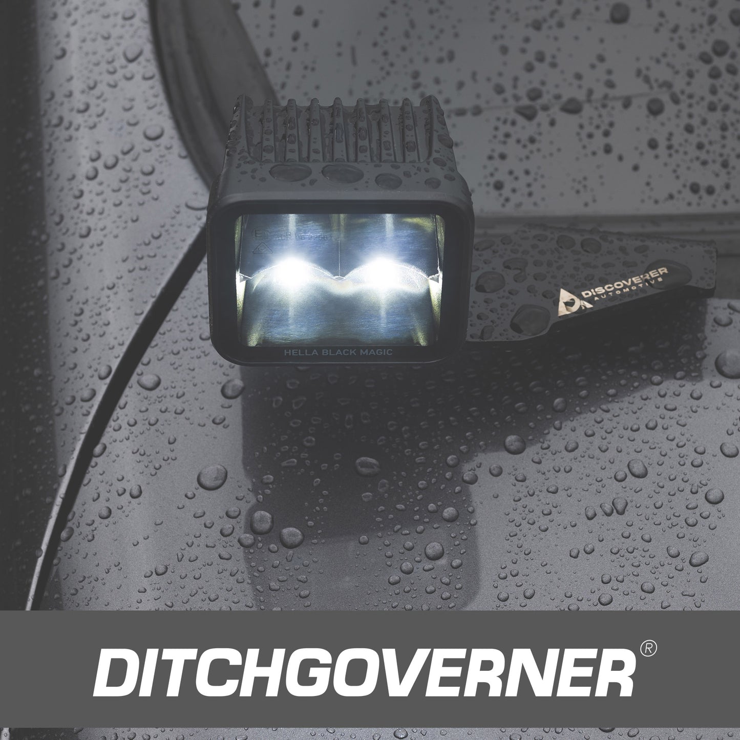 HELLA BLACK MAGIC 3.2" LED CUBE Spot Beam